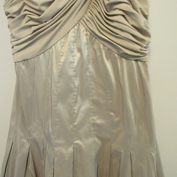 Tadashi Shoji Cream Maxi Dress - Picture 3 of 9